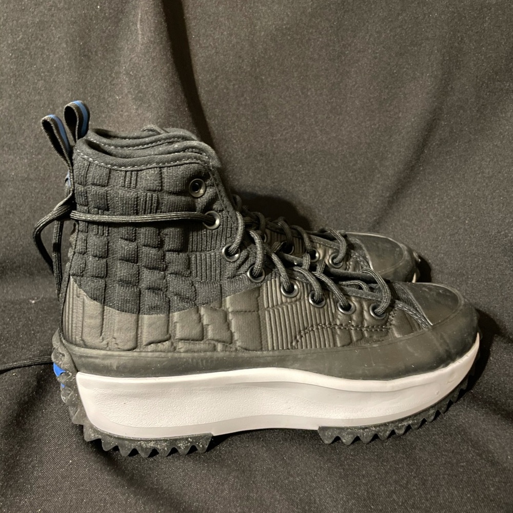Converse high platform sneakers